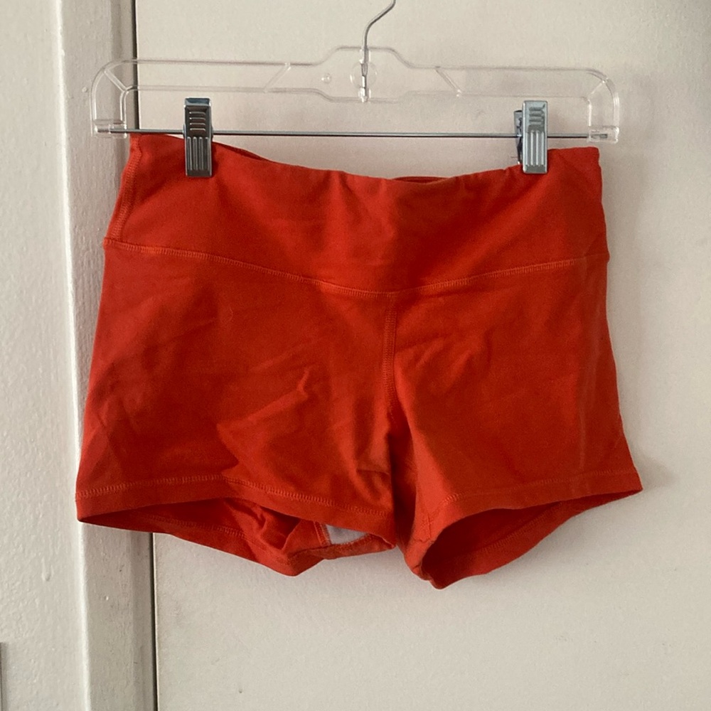 Vibrant Orange Shorts